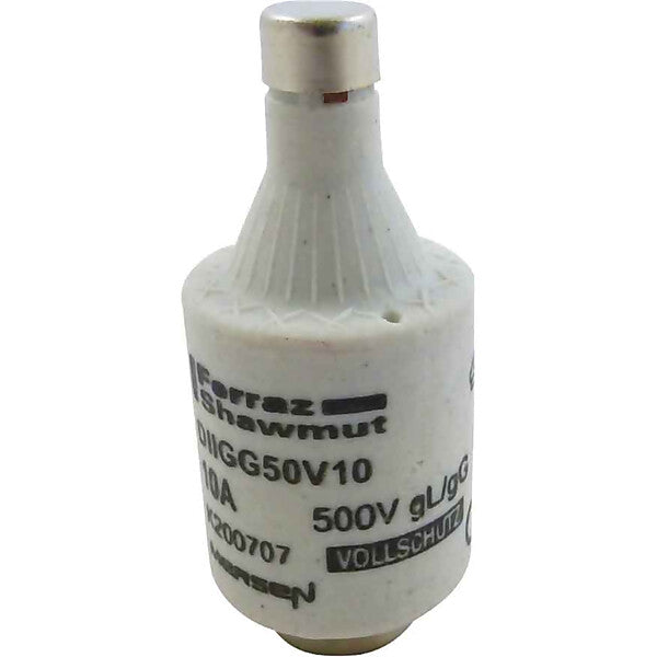Mersen D-Sicherungseinsatz gG DII, 10A/AC500 DIIGG50V10